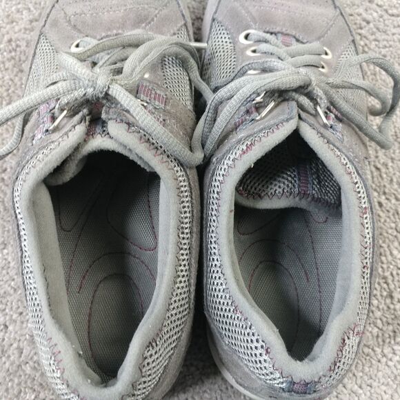 Ryka Womens Size 8.5 Comfort Shoes Low Top Gray Walking Trainers - Picture 9 of 10